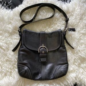 Leather Coach Crossbody Purse